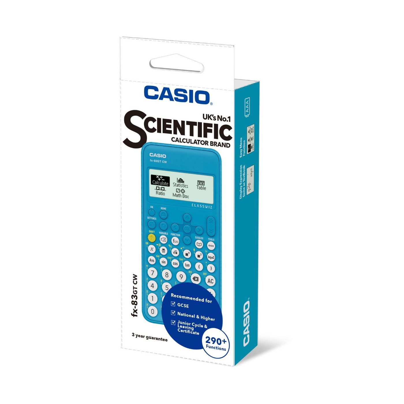 Casio Scientific Calculator fx-83GT CW Blue