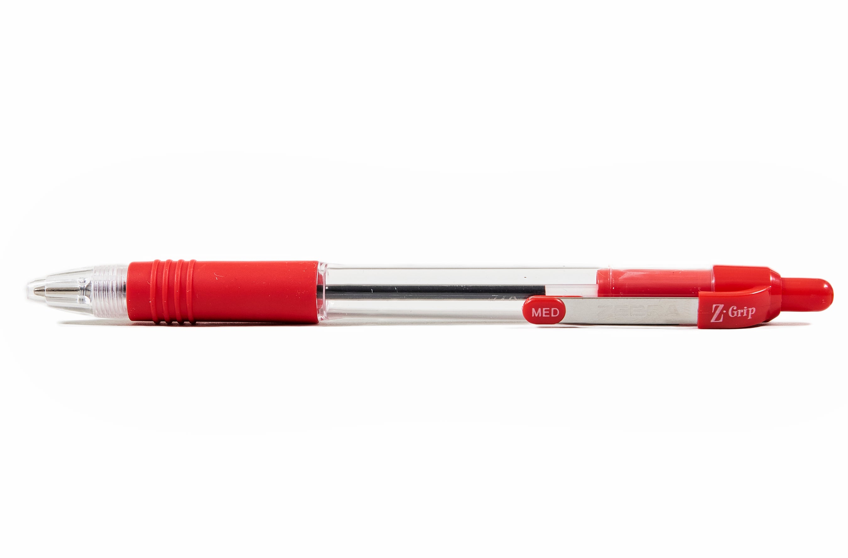 Zebra Z-Grip Retractable Pen Red