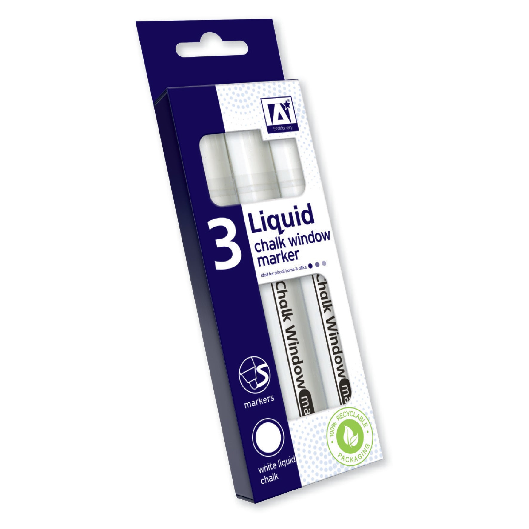 Liquid Chalk Window Markers 3 Pack