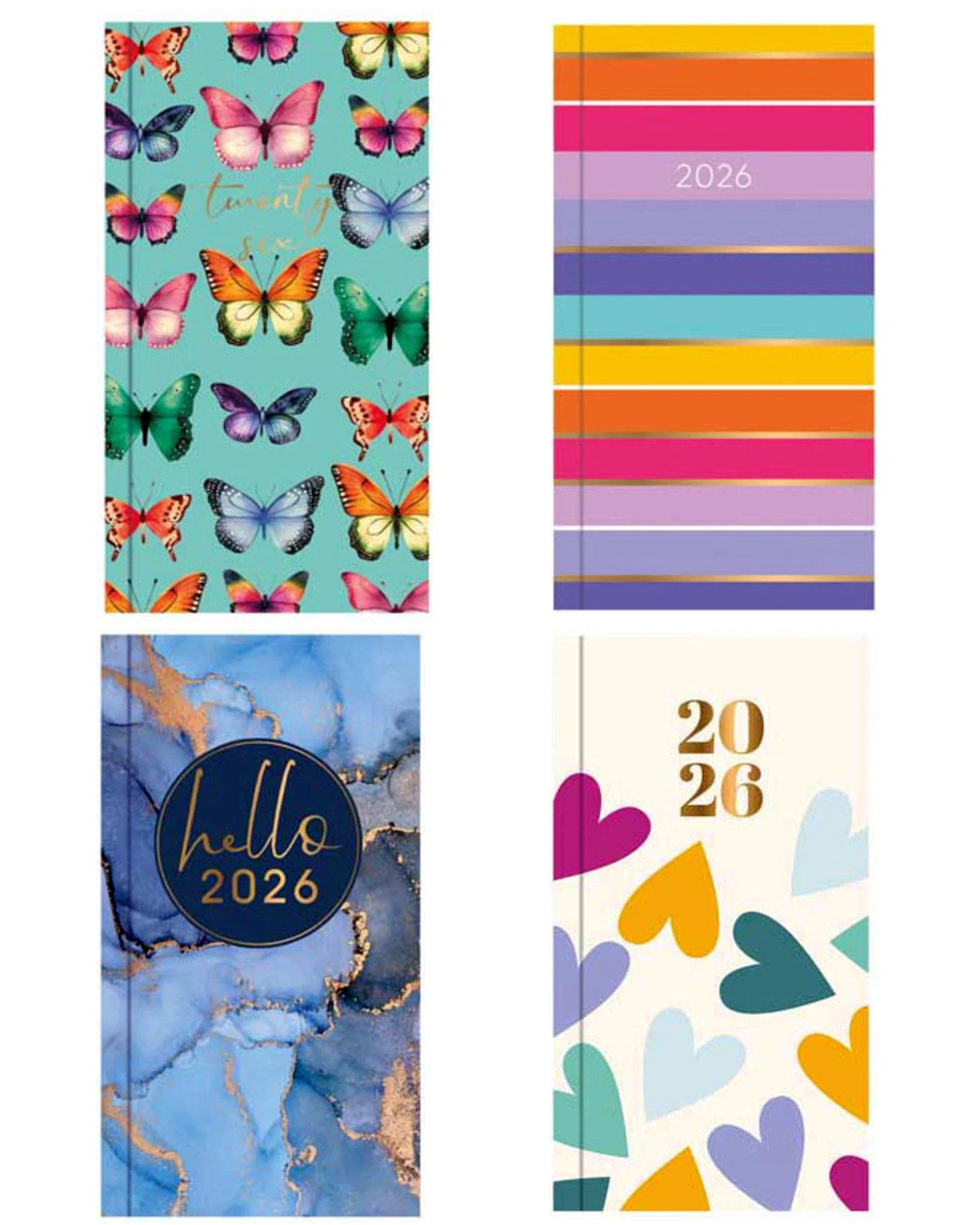 Pocket Size Week-To-View Diary Selection