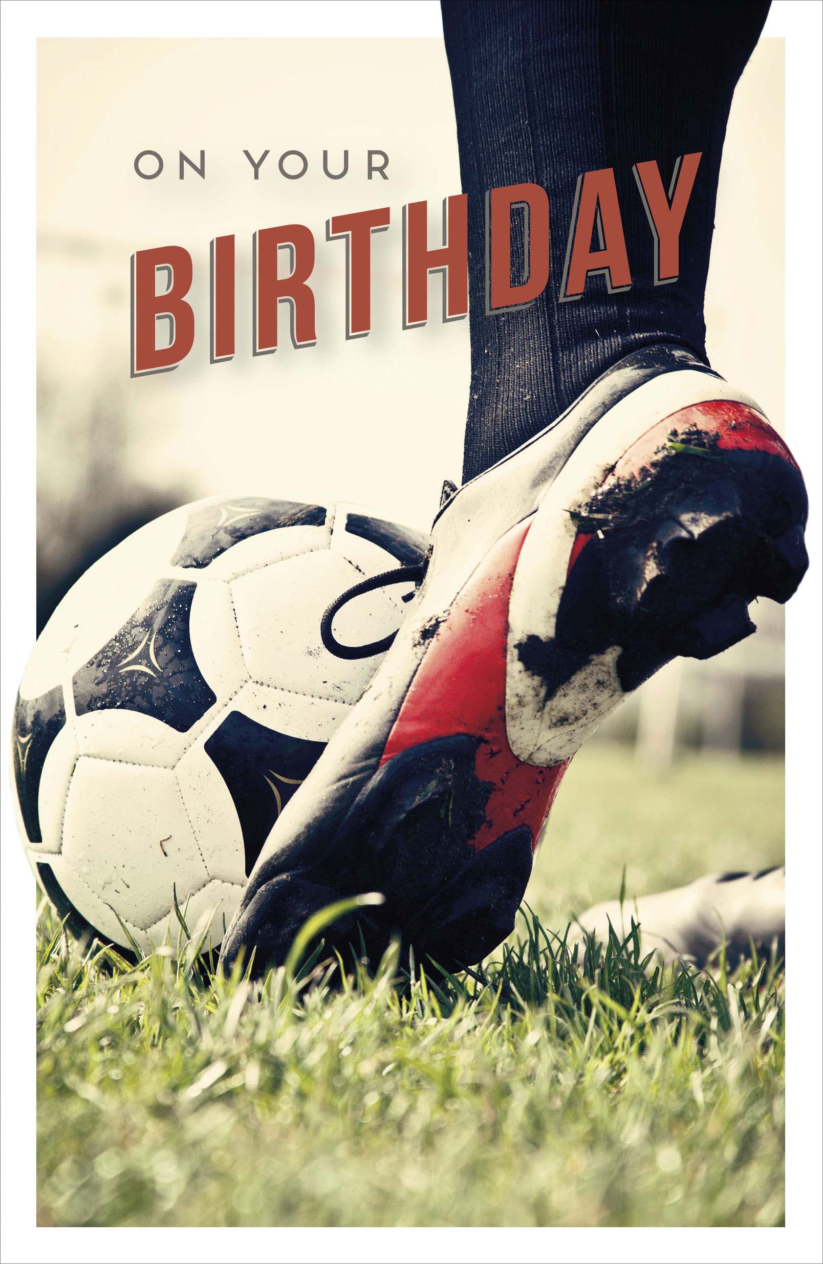 Happy Birthday - Football