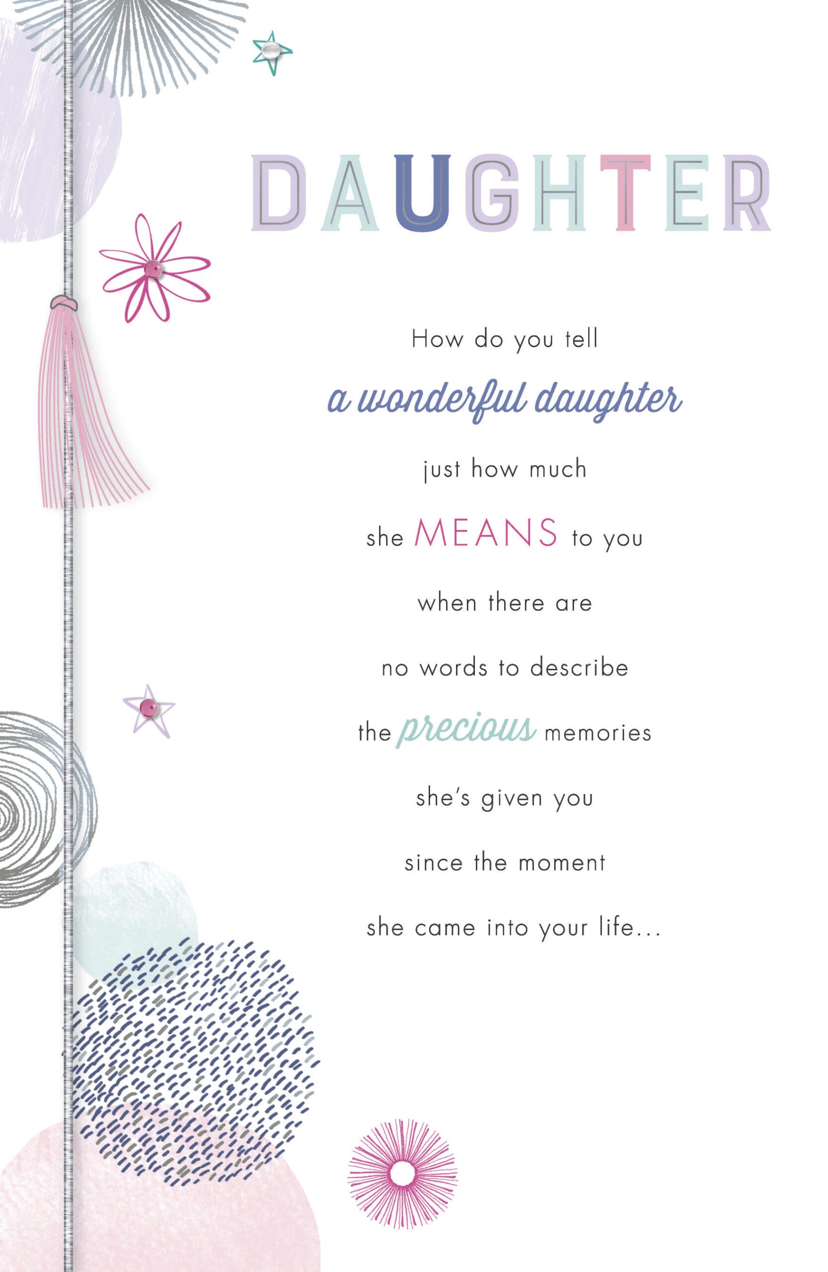 Daughter Birthday - Gibson