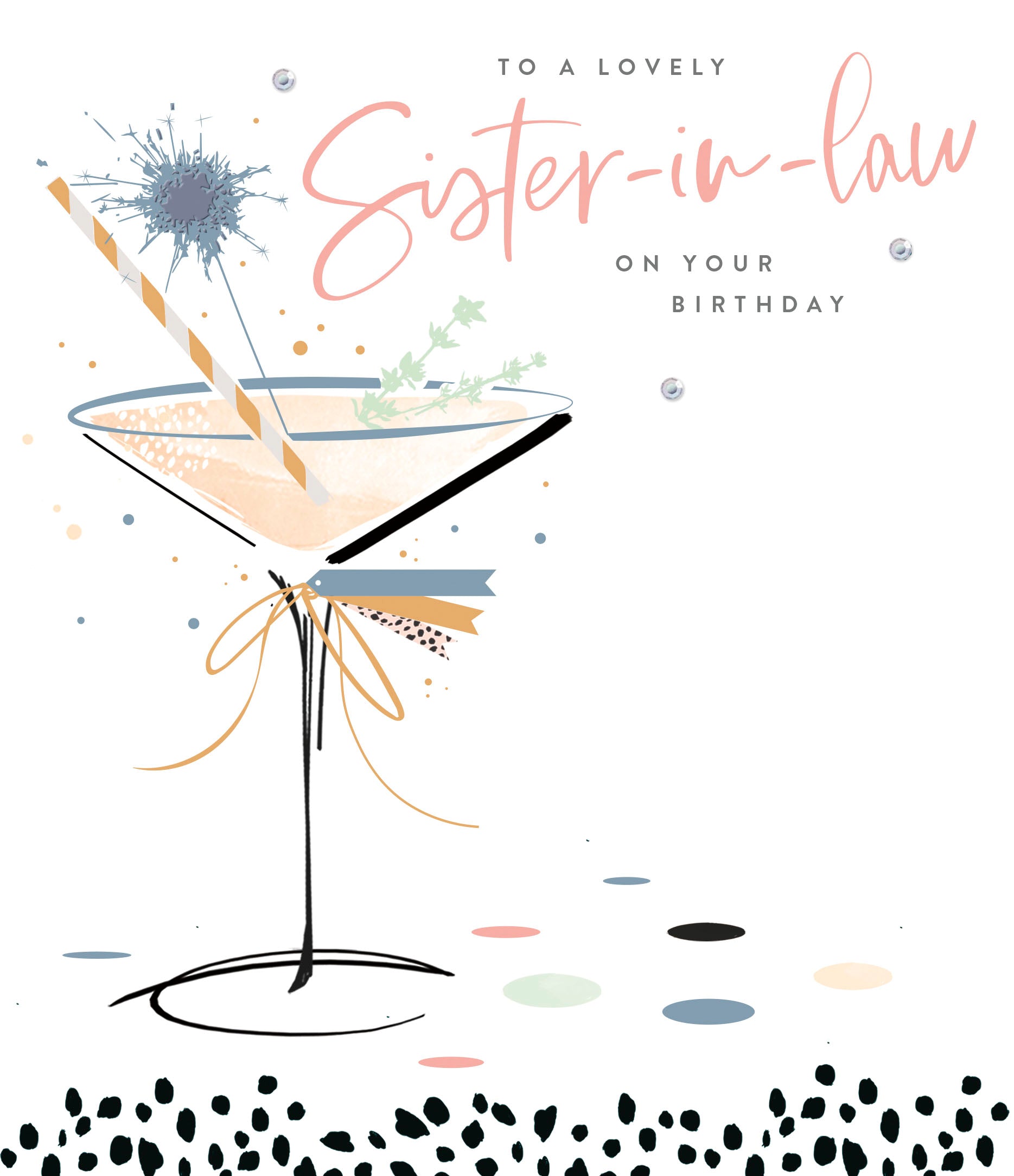 Sister In Law Birthday - Neon Lustre