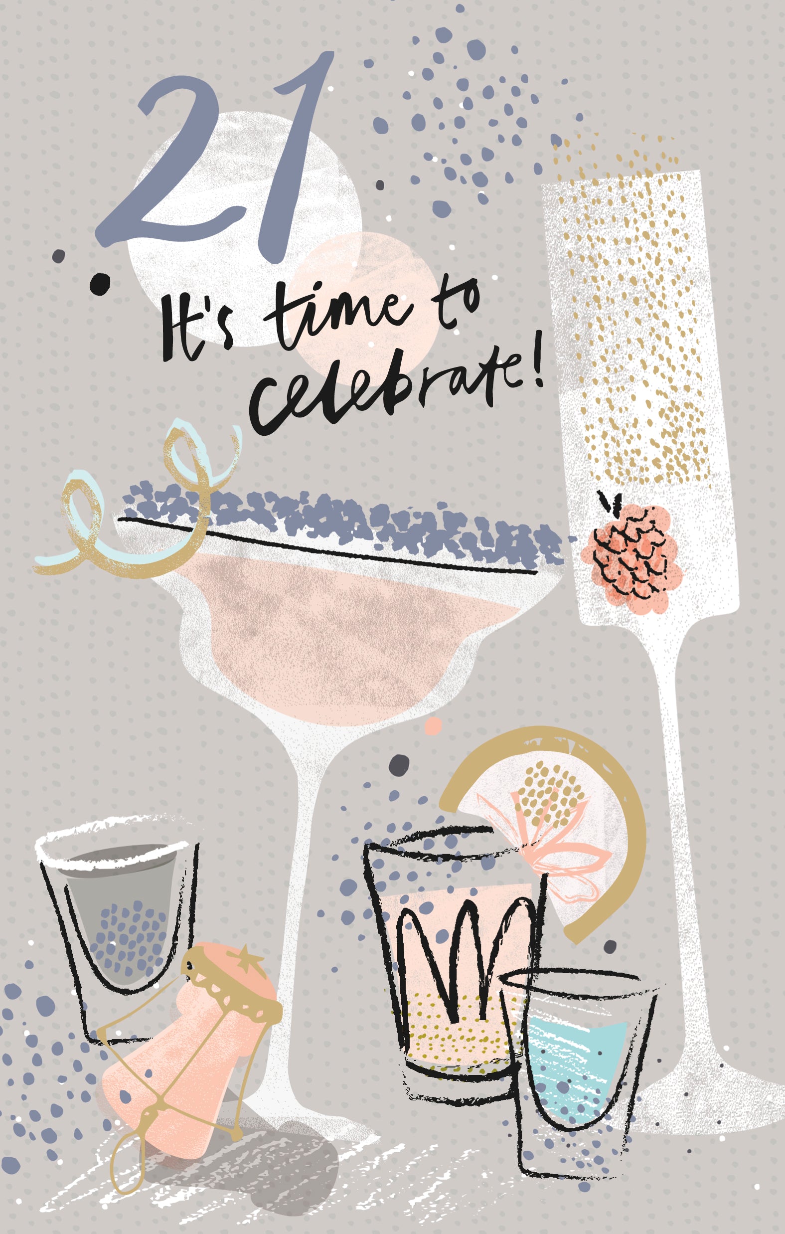 21st Birthday - Champagne Bling