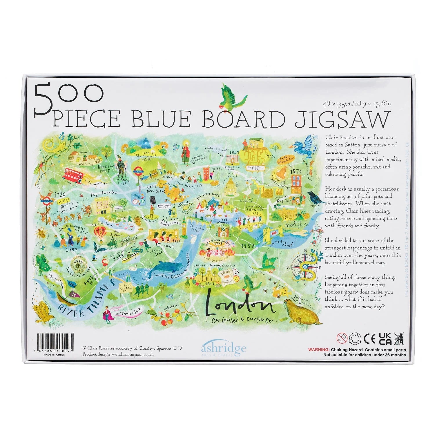 500 Piece Puzzle – London Landmarks