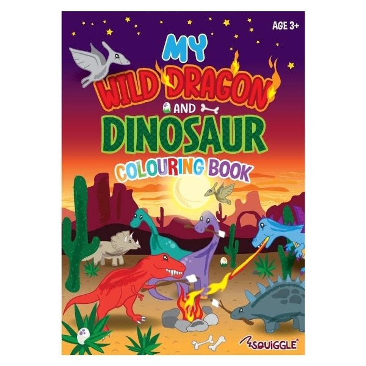 My Wild Dragon & Dinosaur Colouring Book)