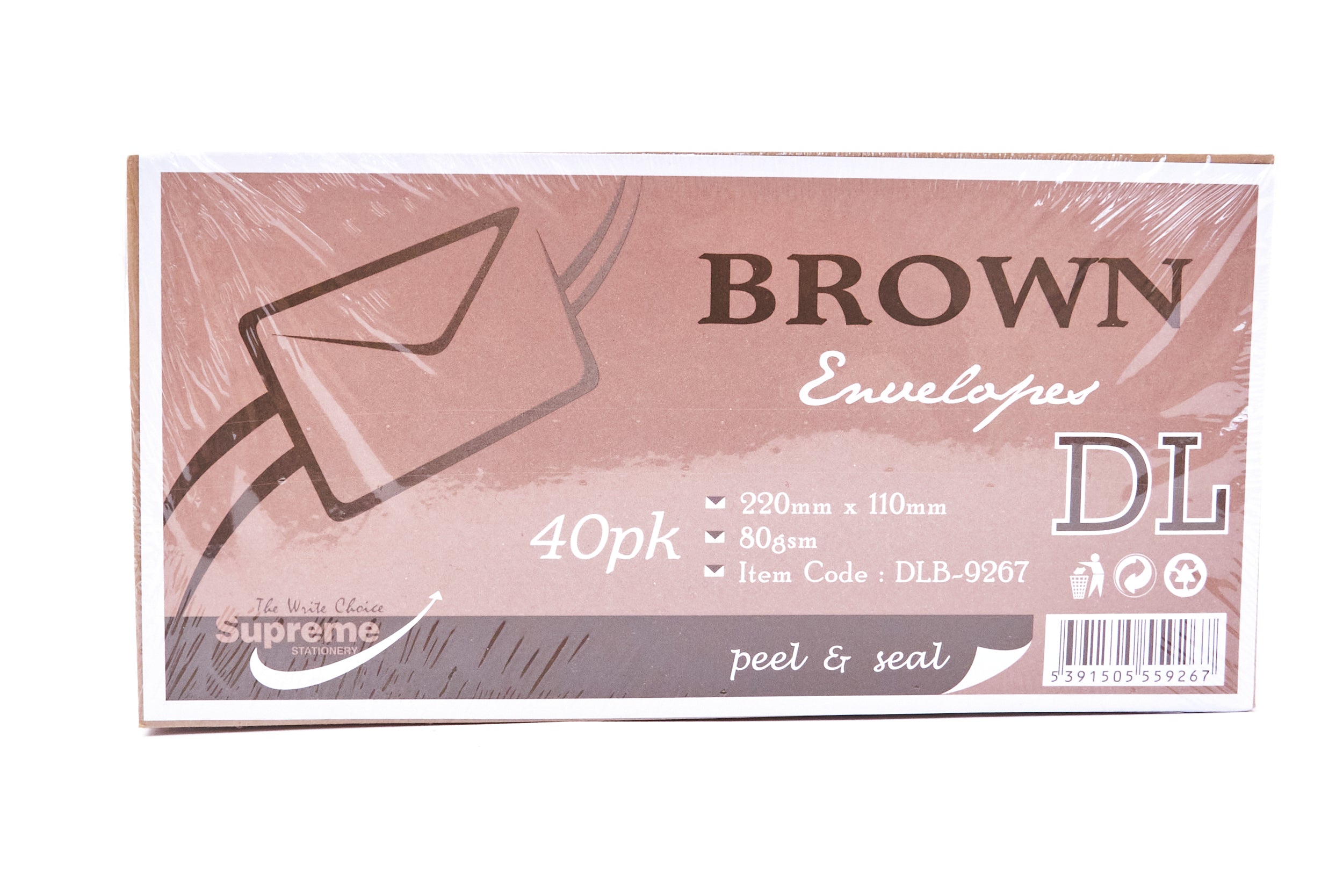 ENVELOPE BROWN DL 90GSM