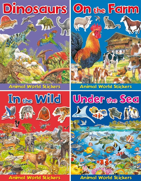 Dinosaurs: Animal World Stickers