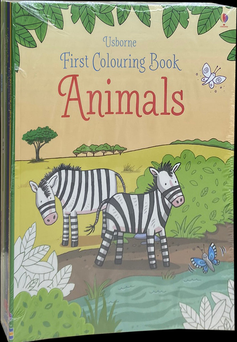 Usborne First Colouring Bag 10 Pack