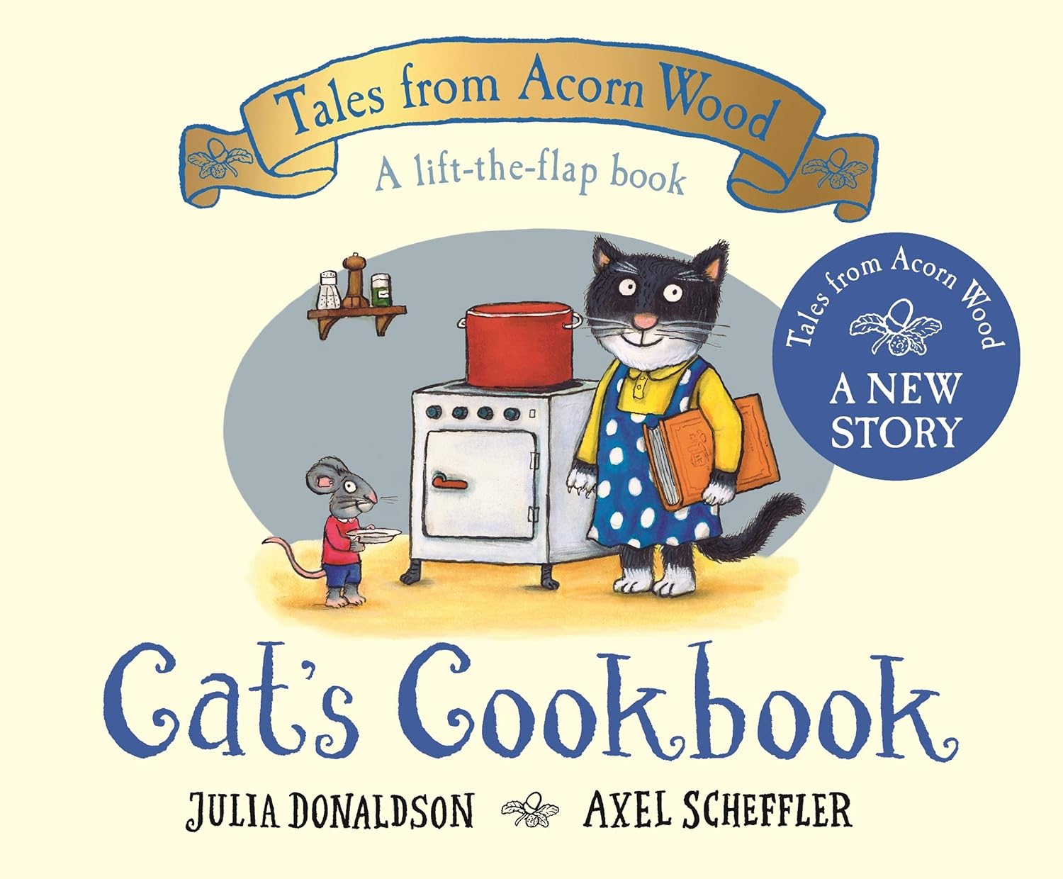 Cat's Cookbook: A Lift-the-flap Story