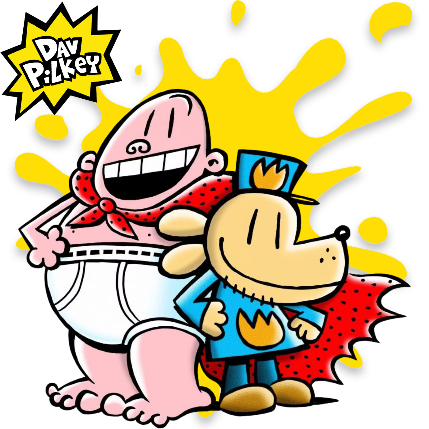 Dav Pilkey Comic Books at Bookstation