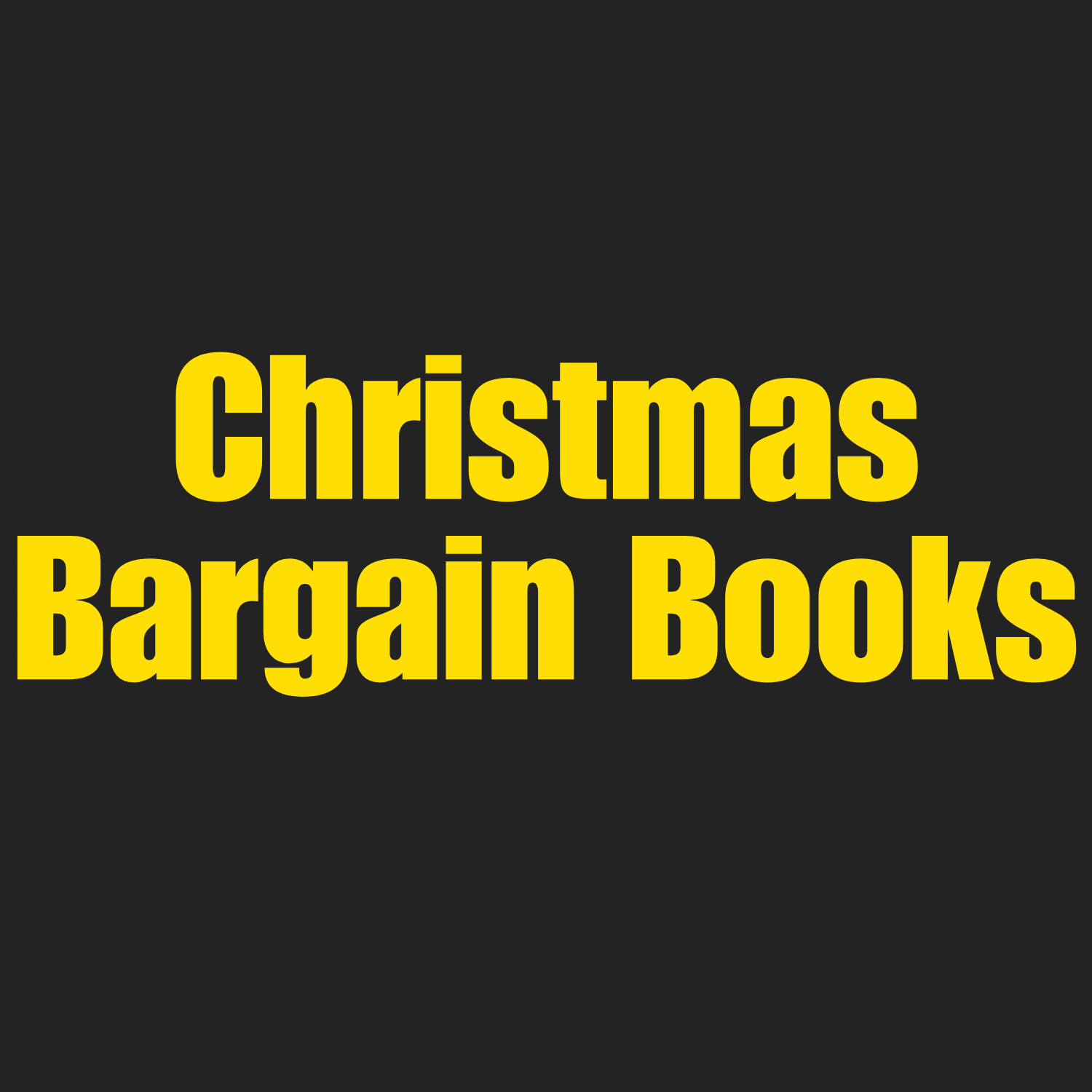 Bargain Christmas Books