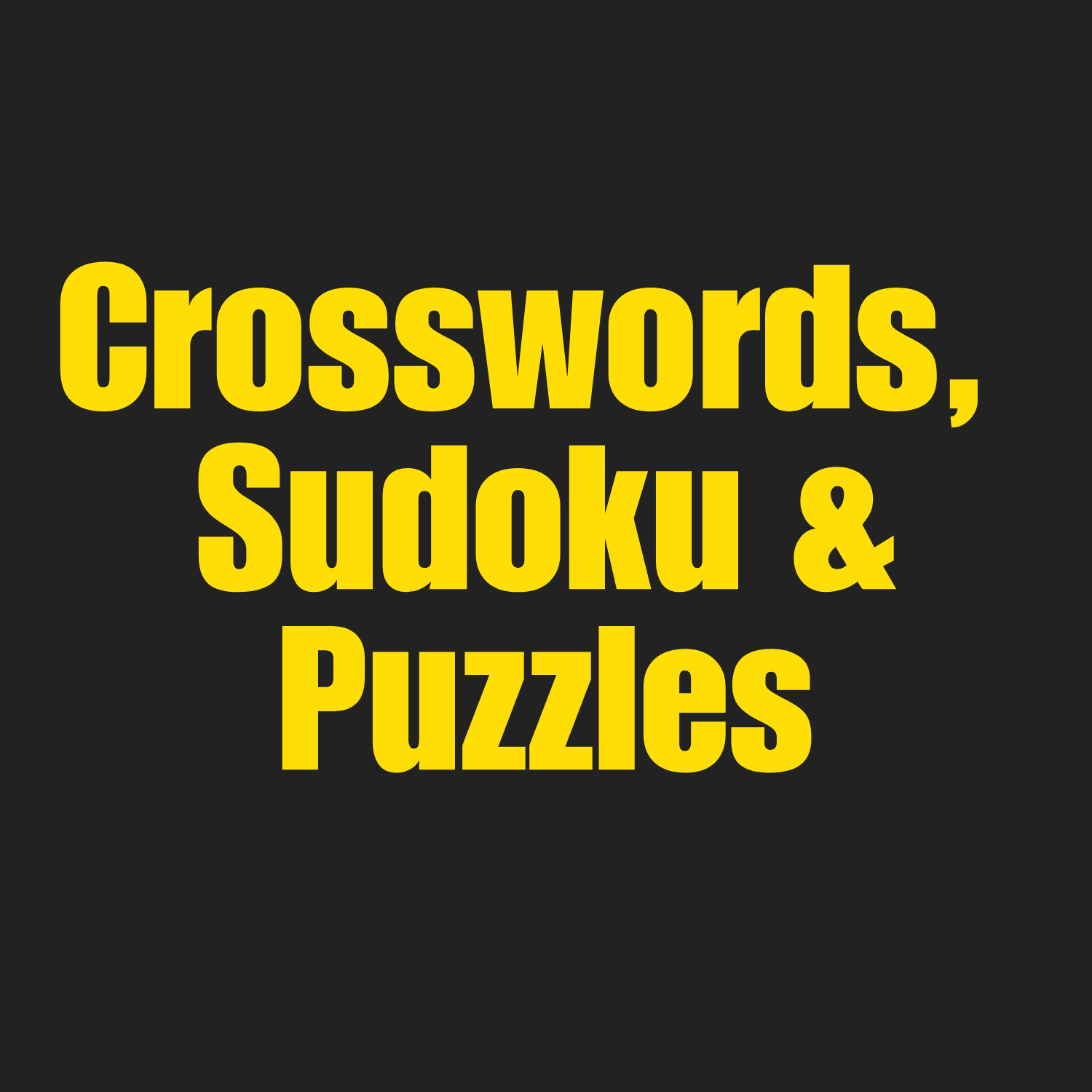 Crosswords & Puzzles