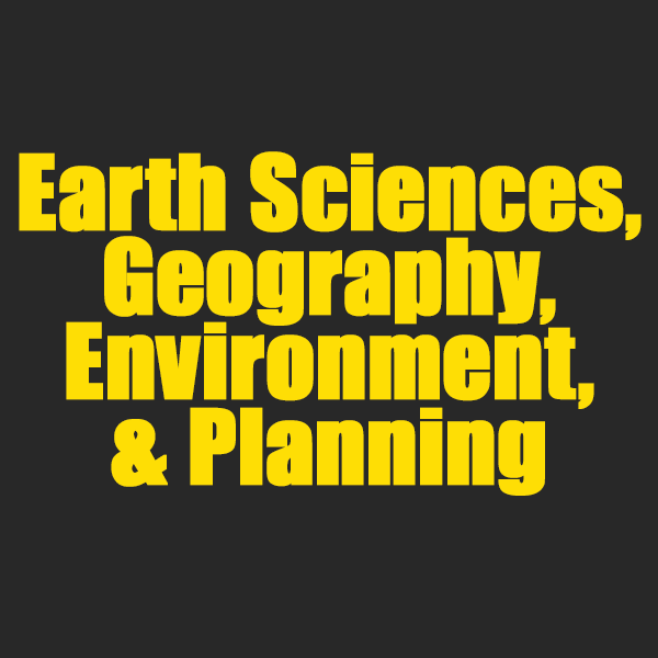Earth Sciences, Geography, Environment, Planning at Bookstation