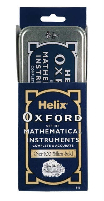Helix Oxford Maths Set with Storage Tin