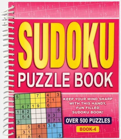 Sudoku Spiral Bound Puzzle Book(6)