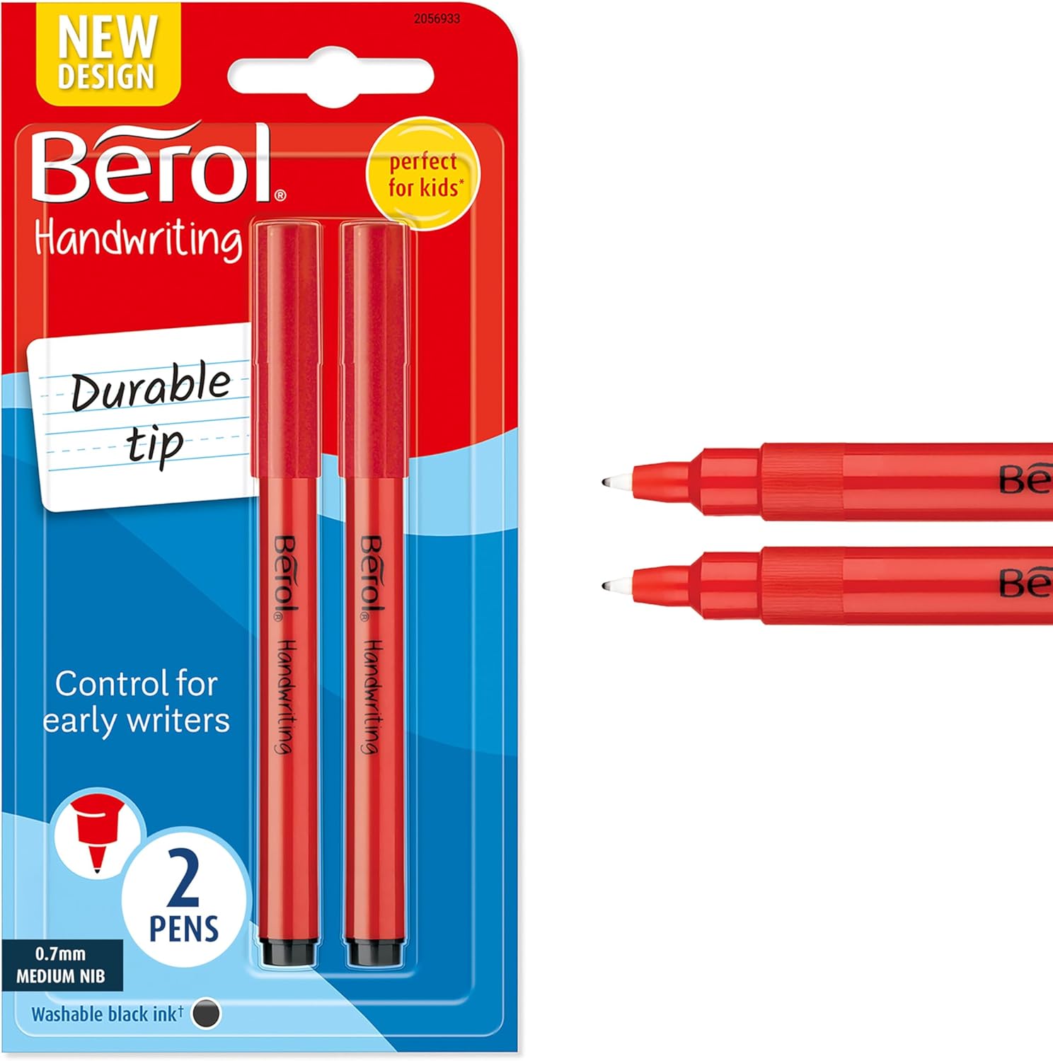 Berol Handwriting Pens 2 Pack - Black Ink