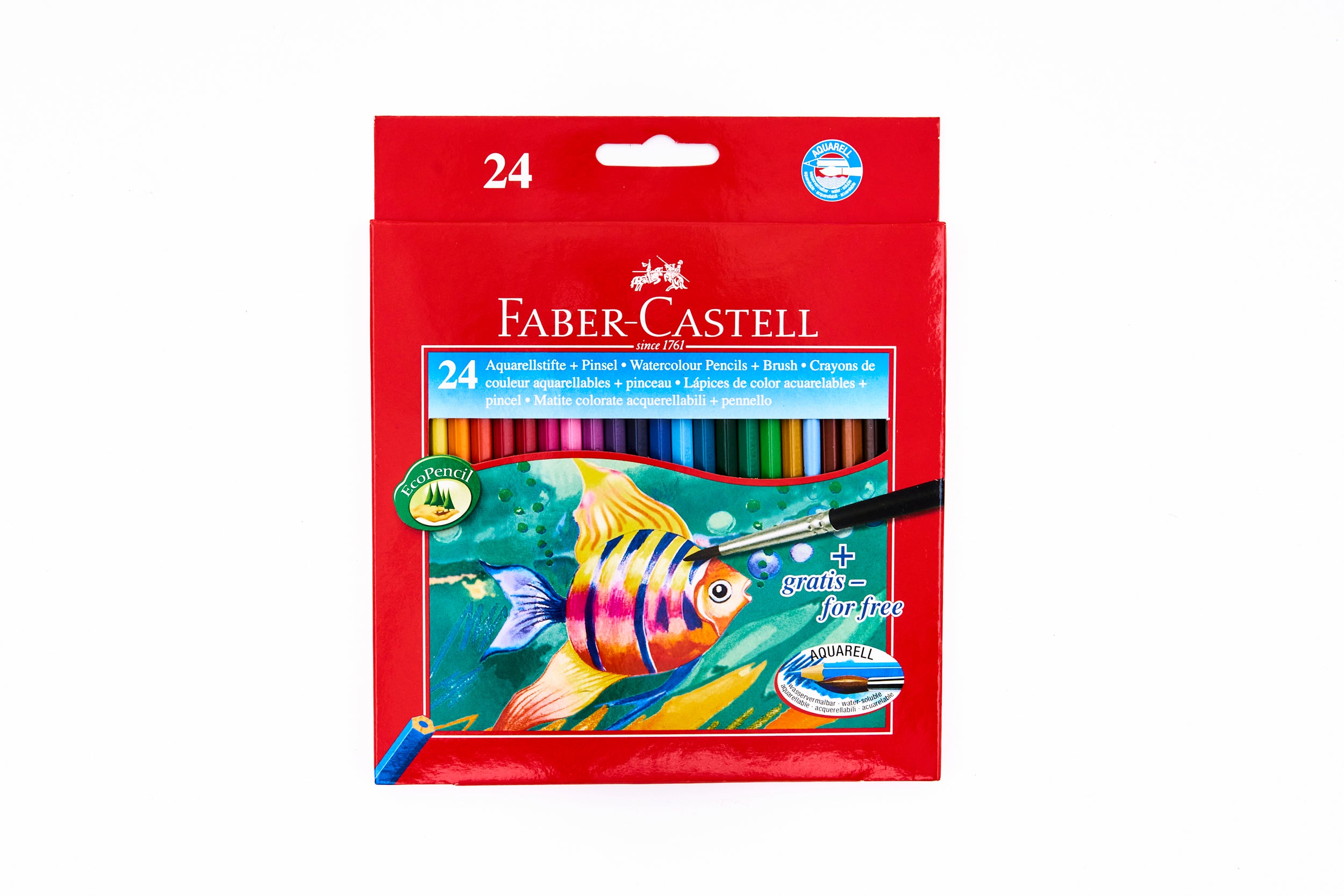 Faber Castell Watercolour Pencils 24 Pack