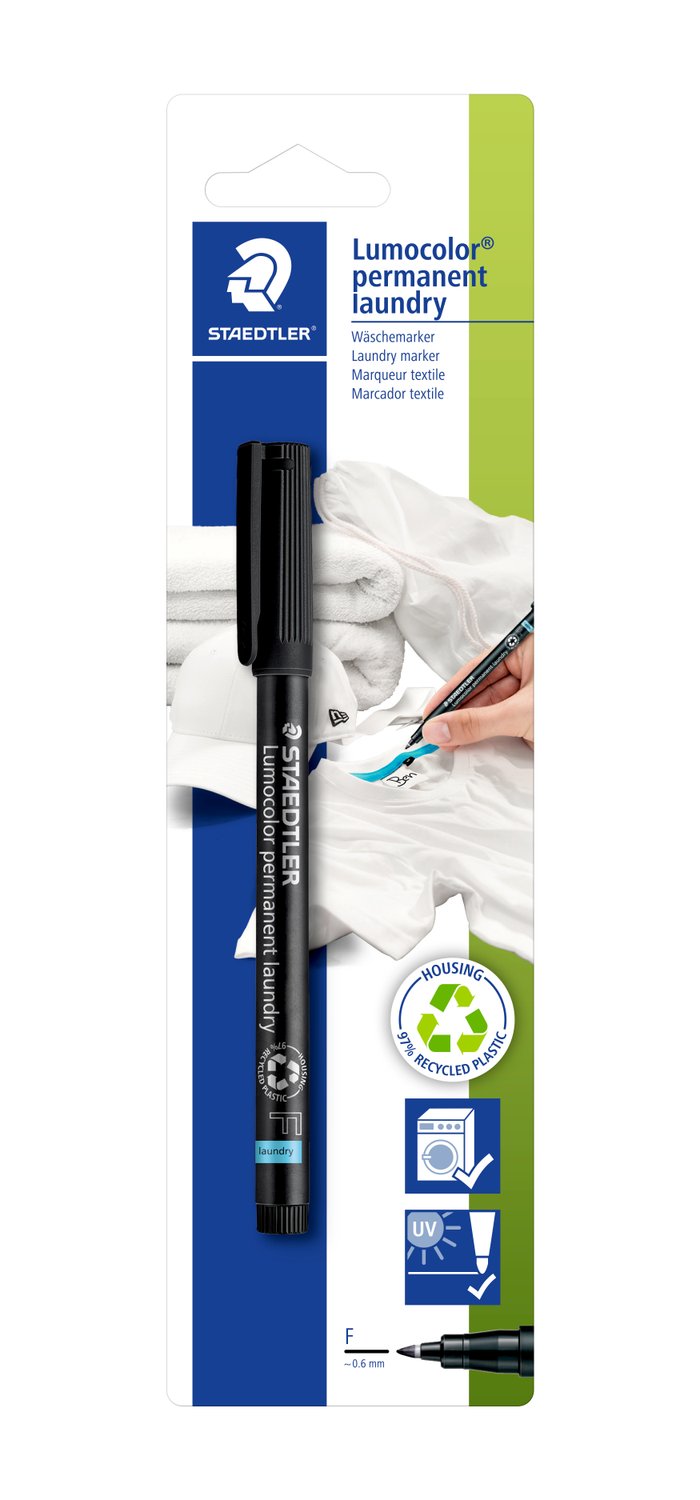 Staedtler Lumocolor® Permanent Laundry Marker Black
