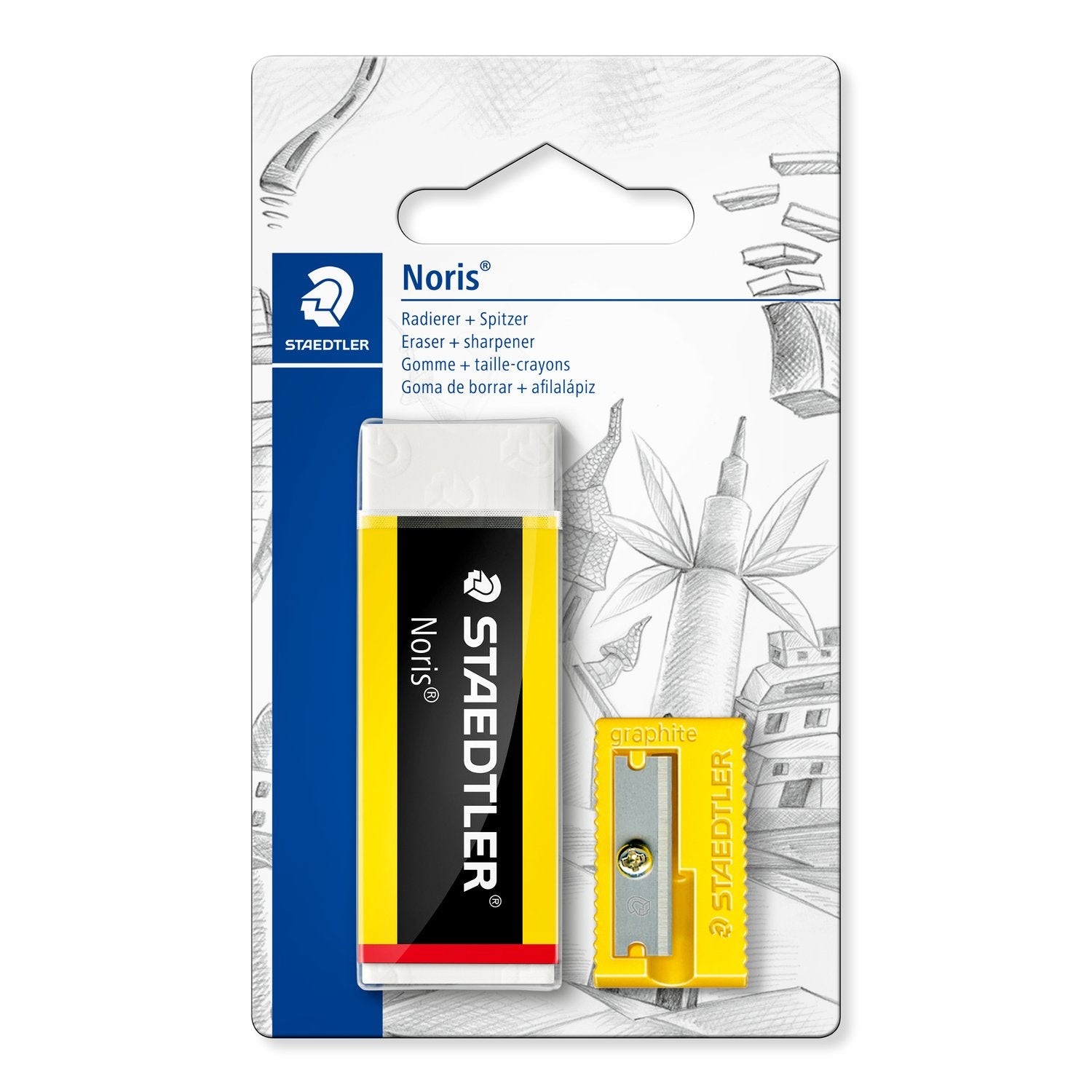 Staedtler Noris® Eraser and Sharpener