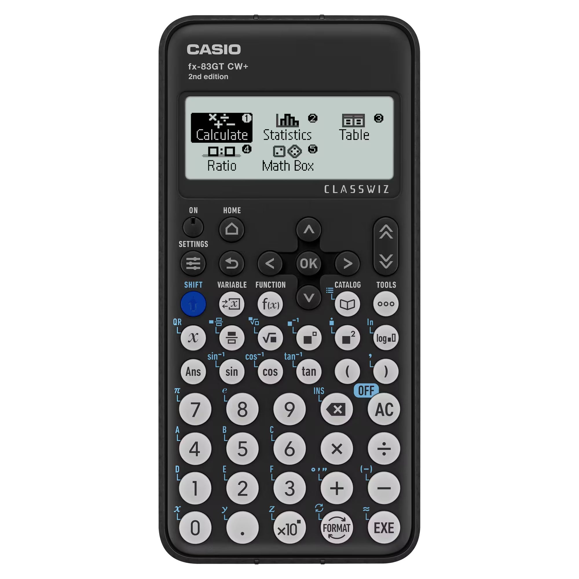 Casio Scientific Calculator fx-83GT CW+ Black