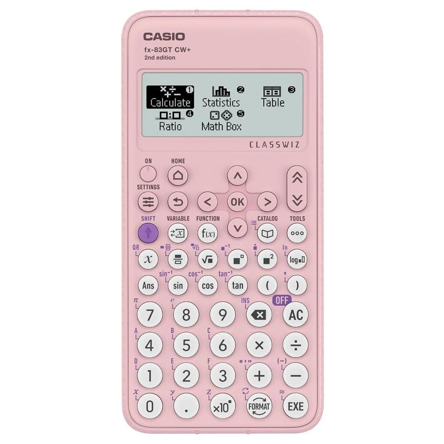 Casio Scientific Calculator fx-83GT CW Pink
