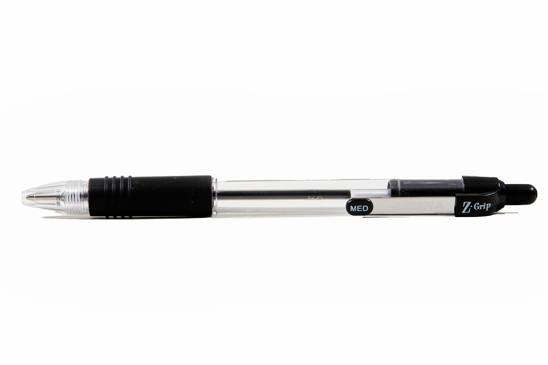 Zebra Z-Grip Retractable Pen Black