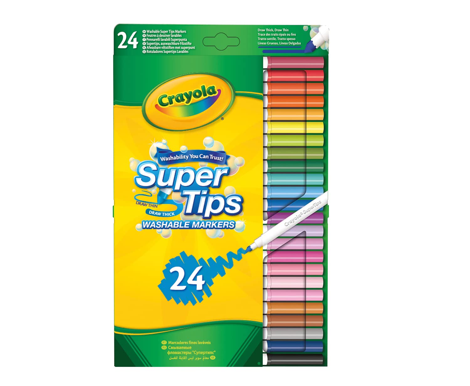 Crayola Supertips 24 Pack