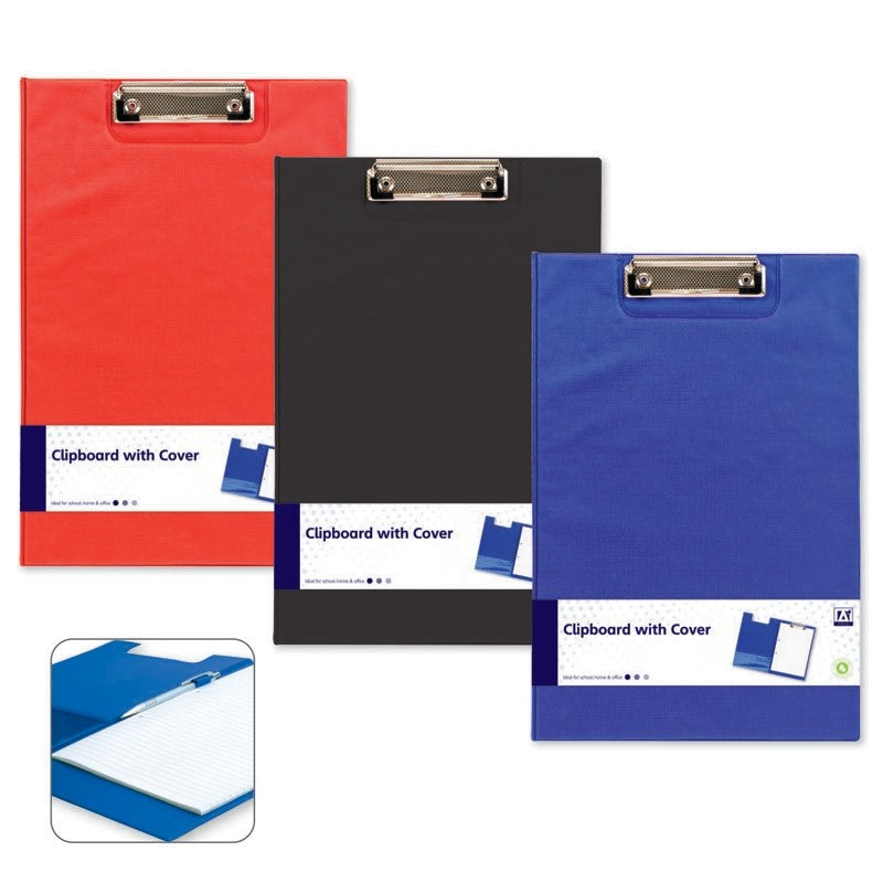 Foolscap Clipboard Assorted Colours