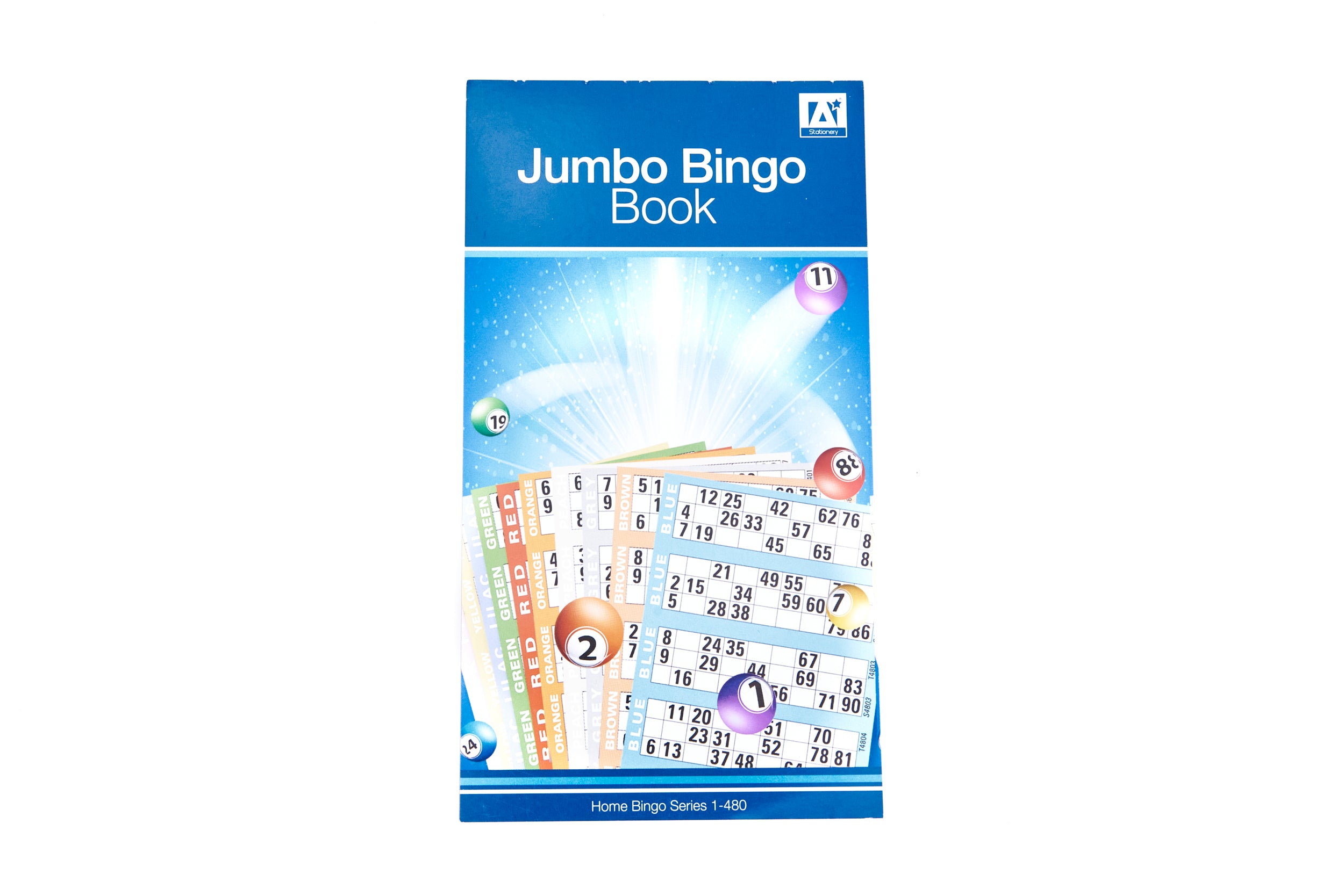 Jumbo Bingo Ticket Book