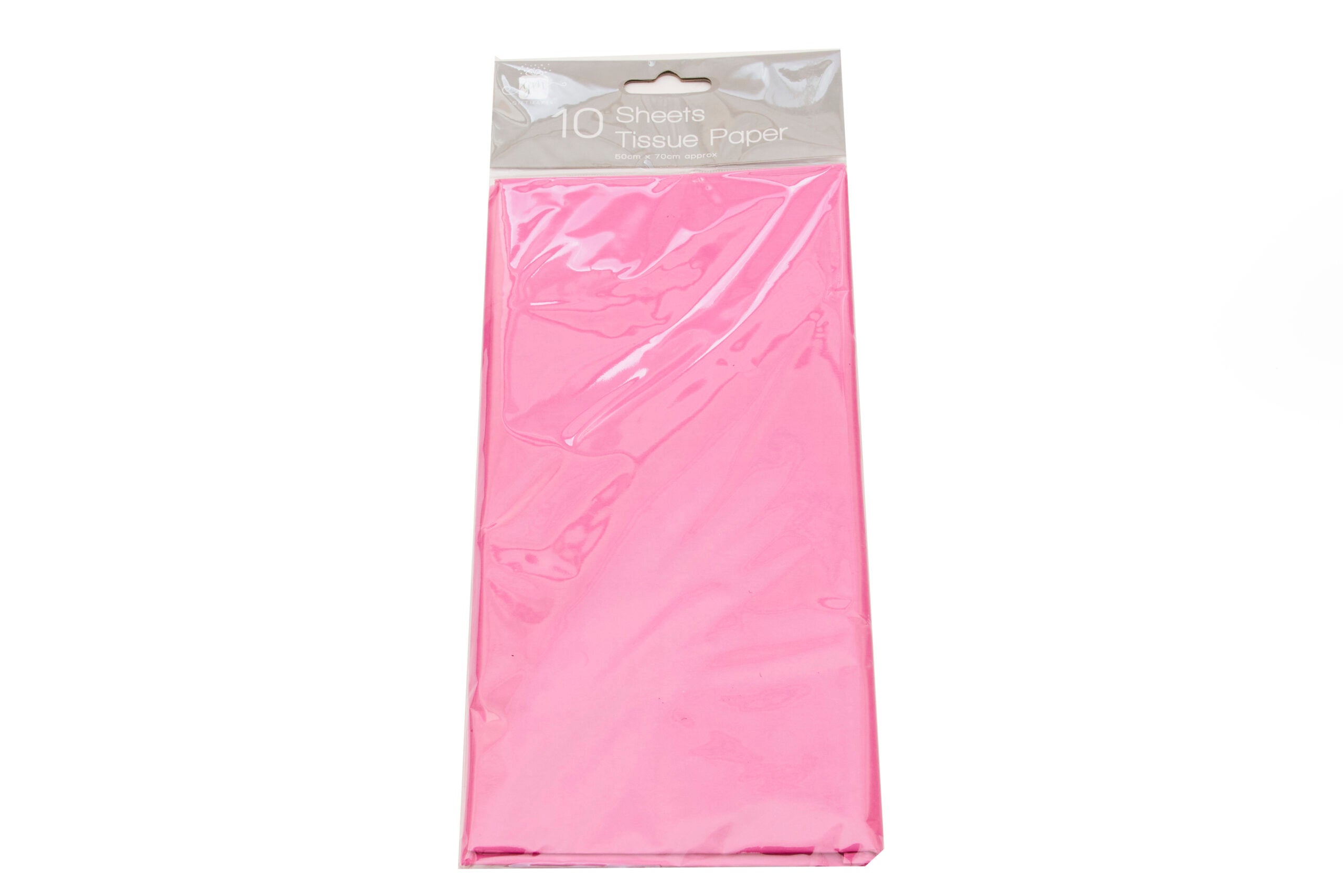TISSUE PAPER D/PINK 10PK  [24]