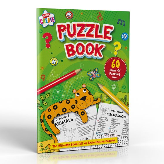 Puzzle Book A4 60 Pages