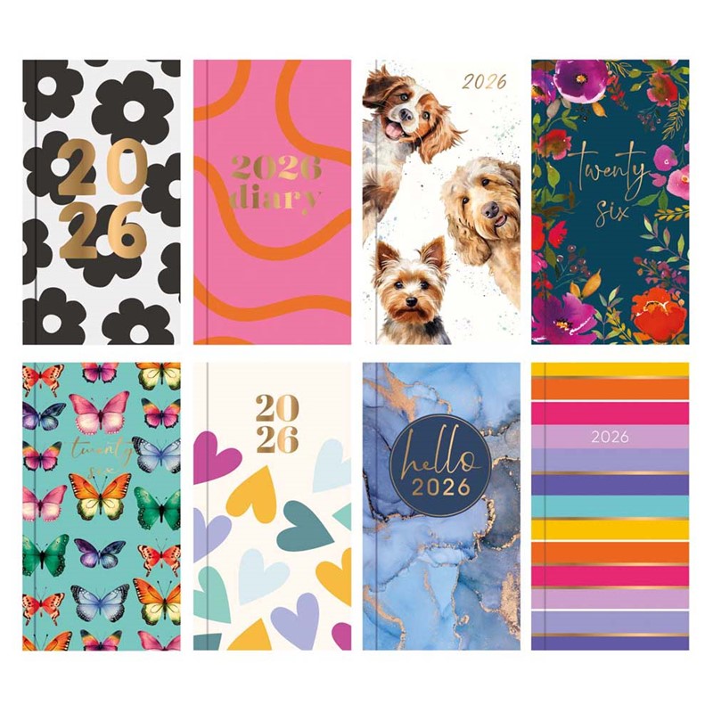 Slim Size Week-To-View Diary