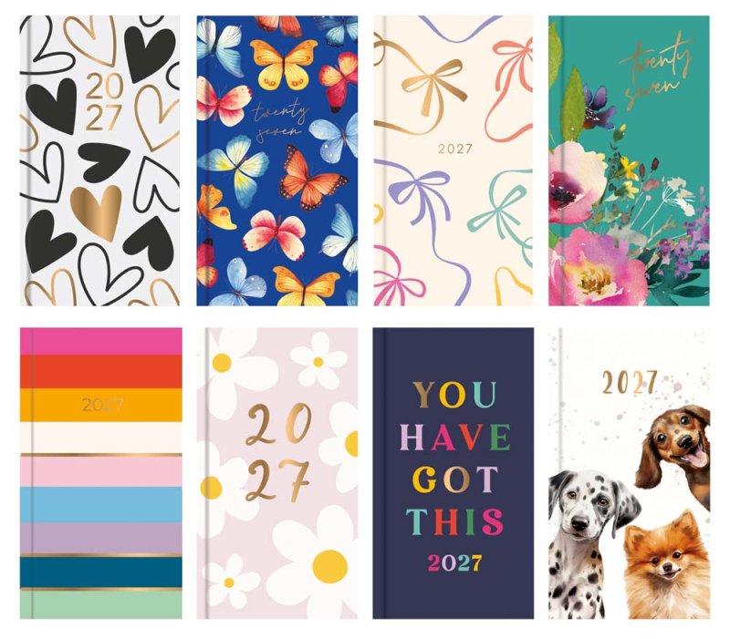 Slim Size Week-To-View Diary