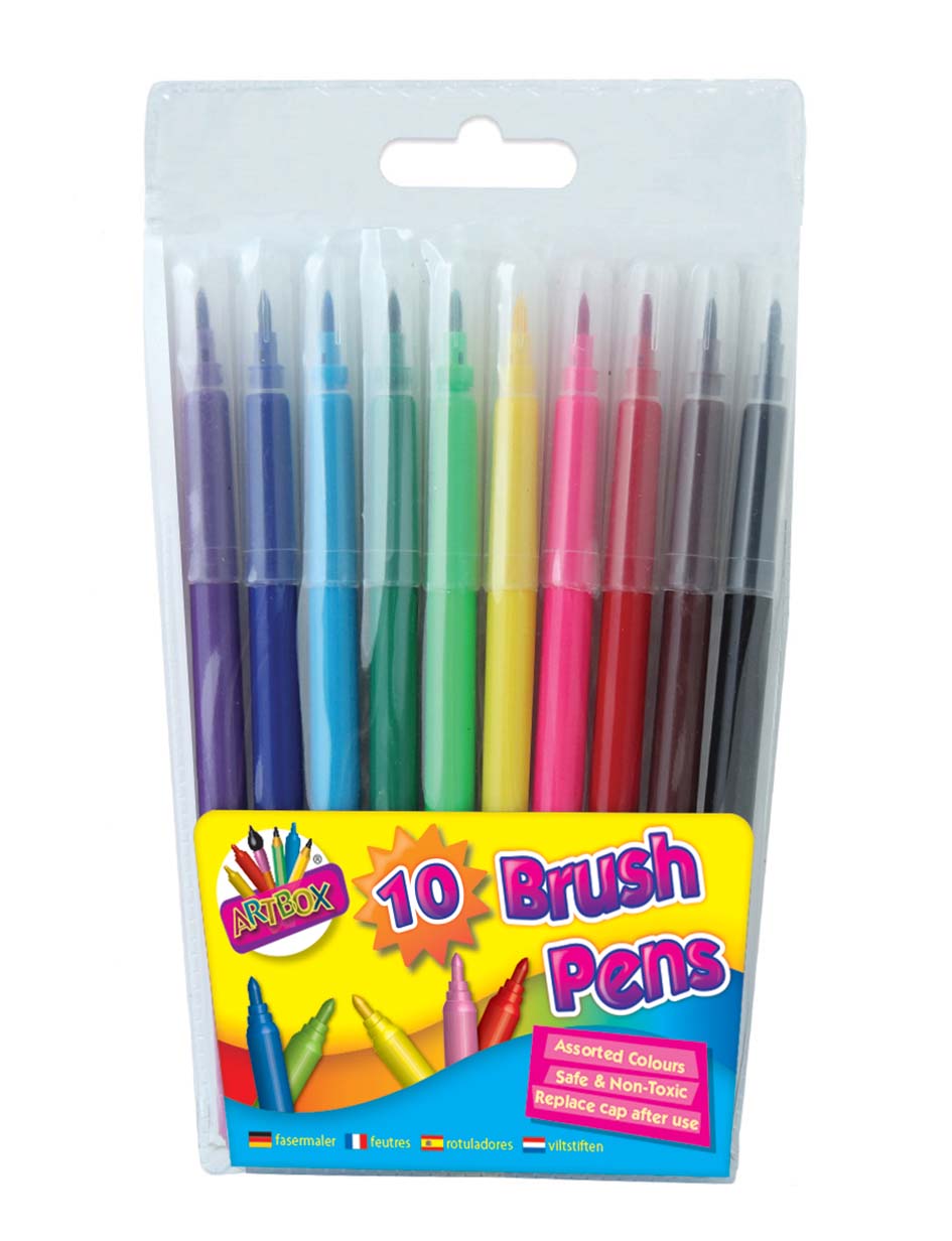Artbox Children Brush Pens 10 Pack