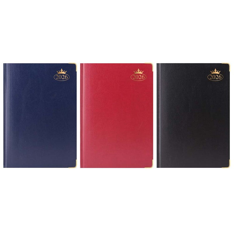 Superior A4 Day-A-Page Diary with split Saturday/Sunday