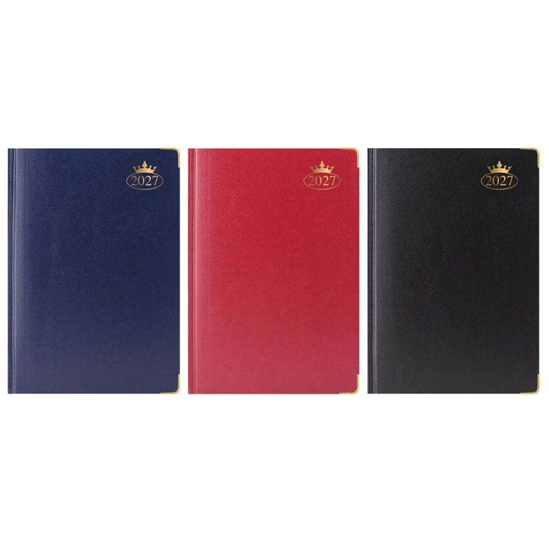 Superior A4 Day-A-Page Diary with split Saturday/Sunday