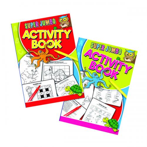Super Jumbo Activity Book 96 Pages