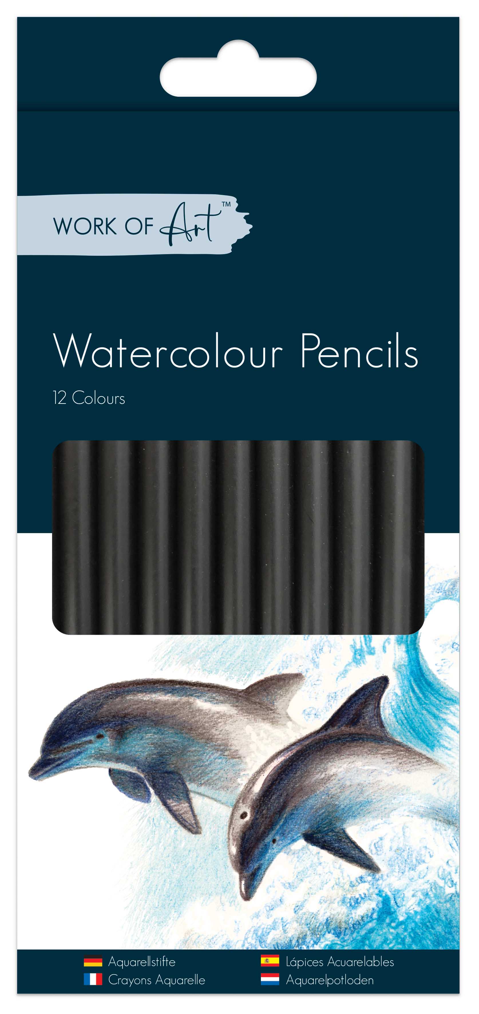Water Colour Pencils 12 Pack