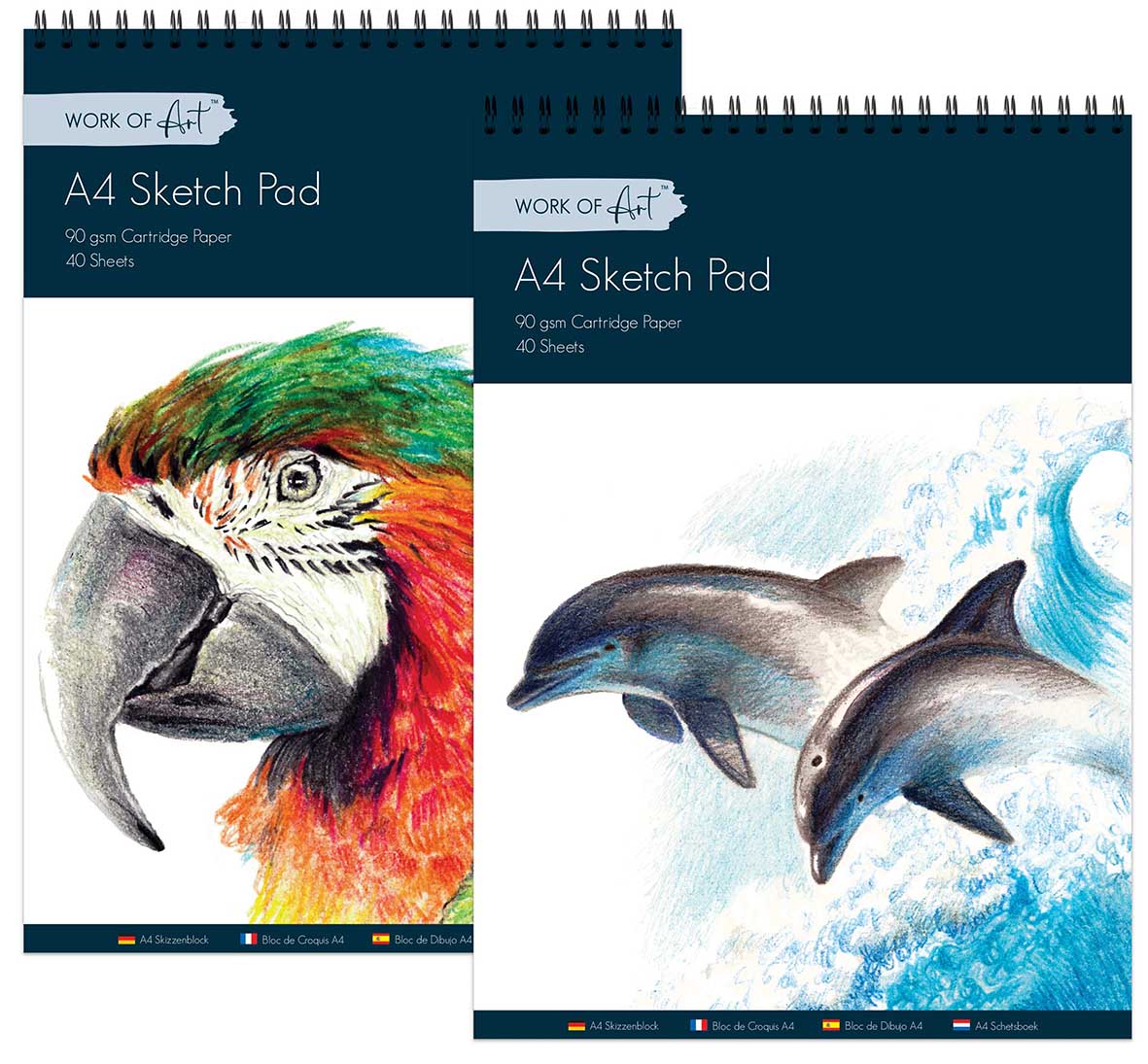 A4 Sketch Pad 40 Sheets
