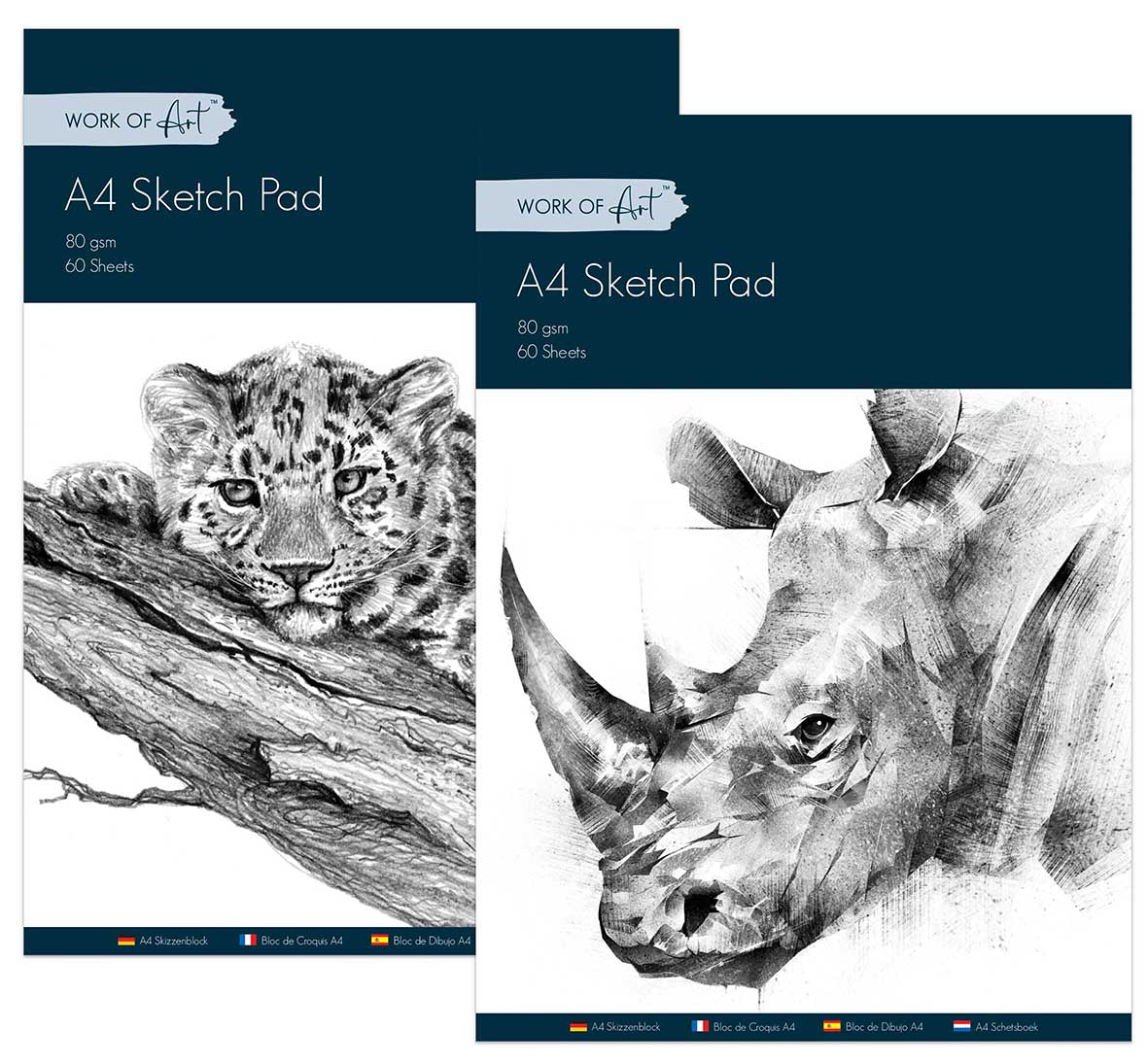 A4 Sketch Pad 60 Sheets