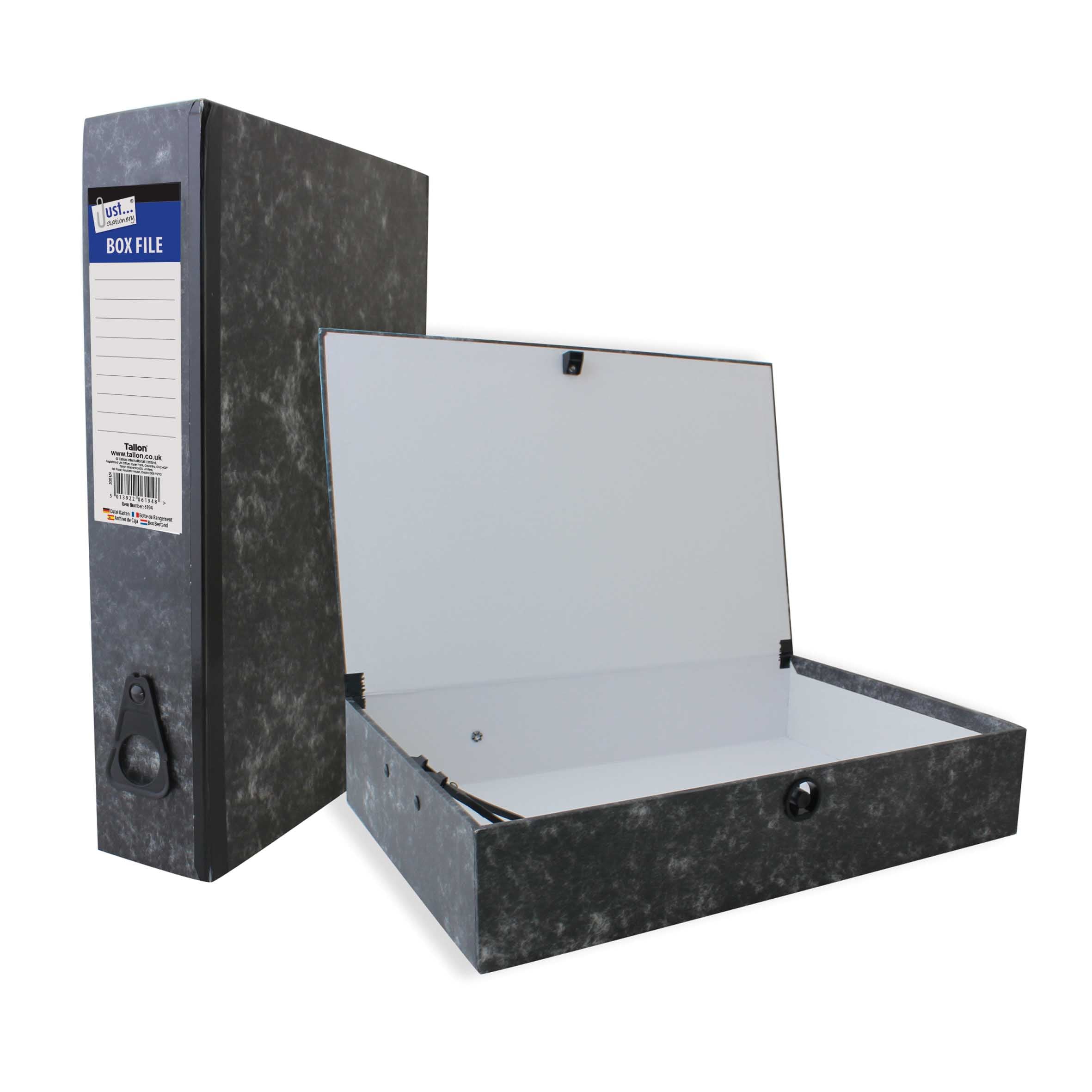 Foolscap Box File Marble