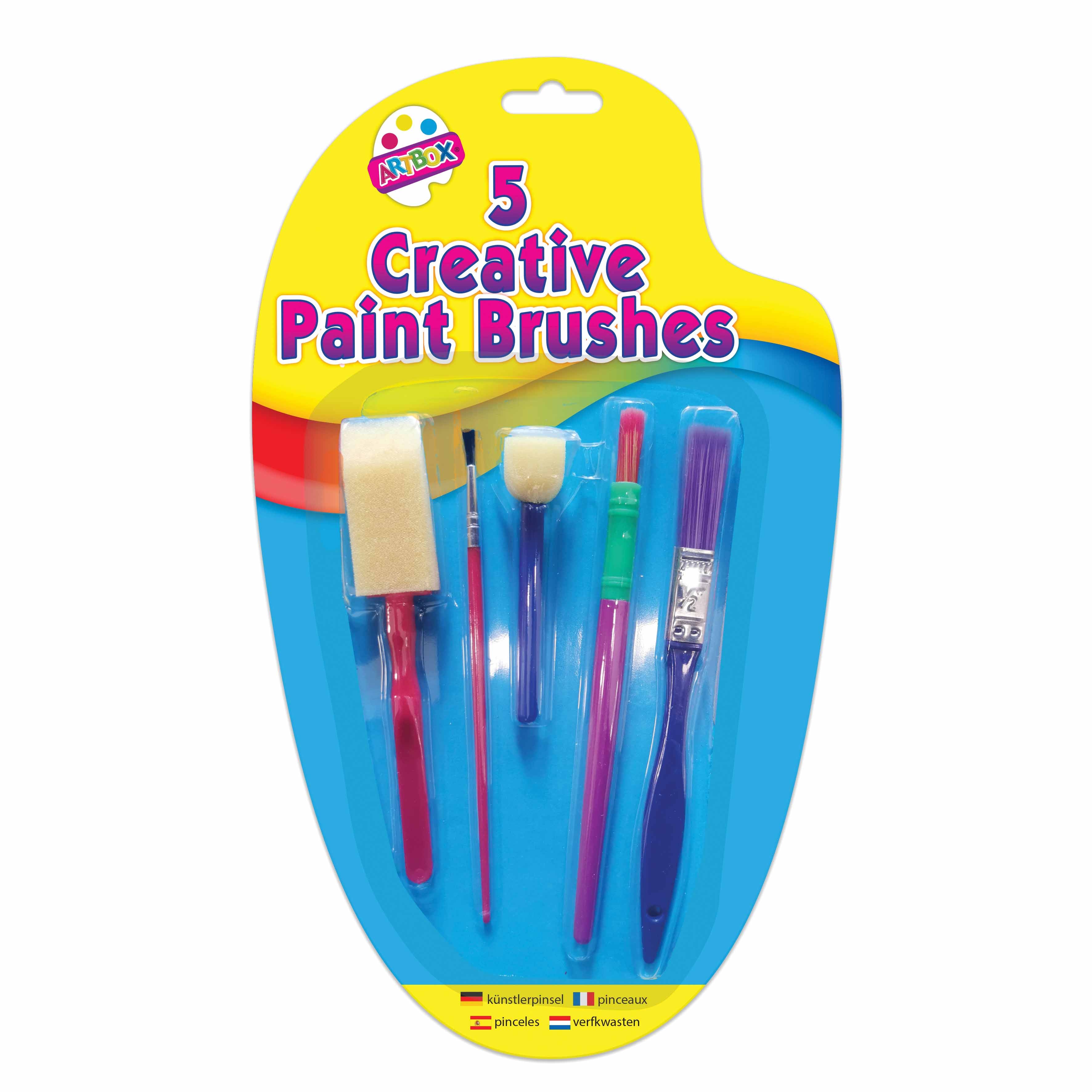 Kids Creative Brush Set 5 Pack