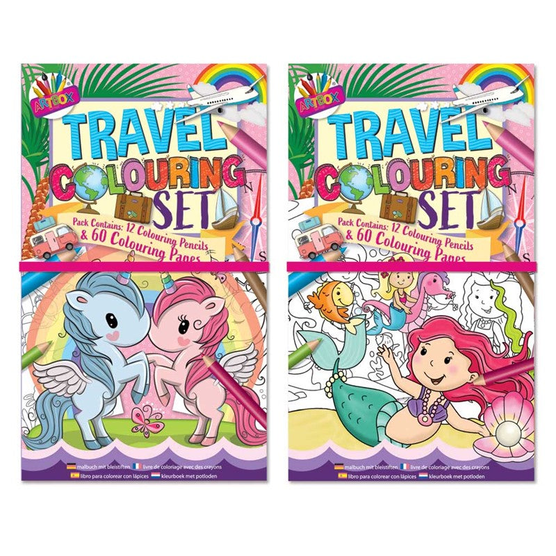 Girls Travel Col Set Unicorns & Me