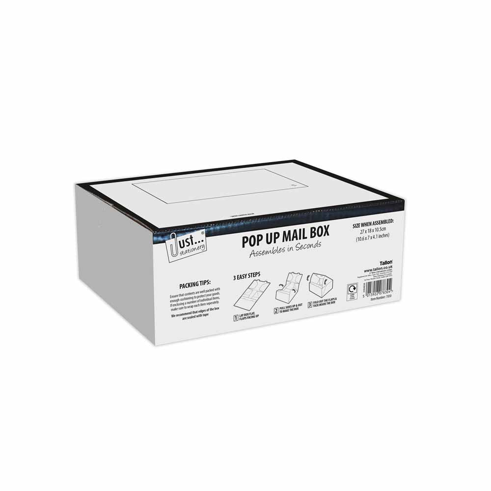 SMALL POP UP MAILING BOX 27X18X10CM