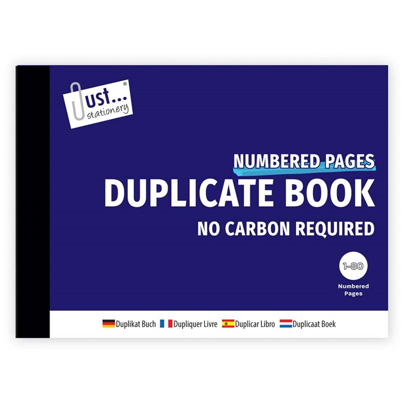 DUPLICATE BOOK HALF SIZE 80SETS  NO CARBON