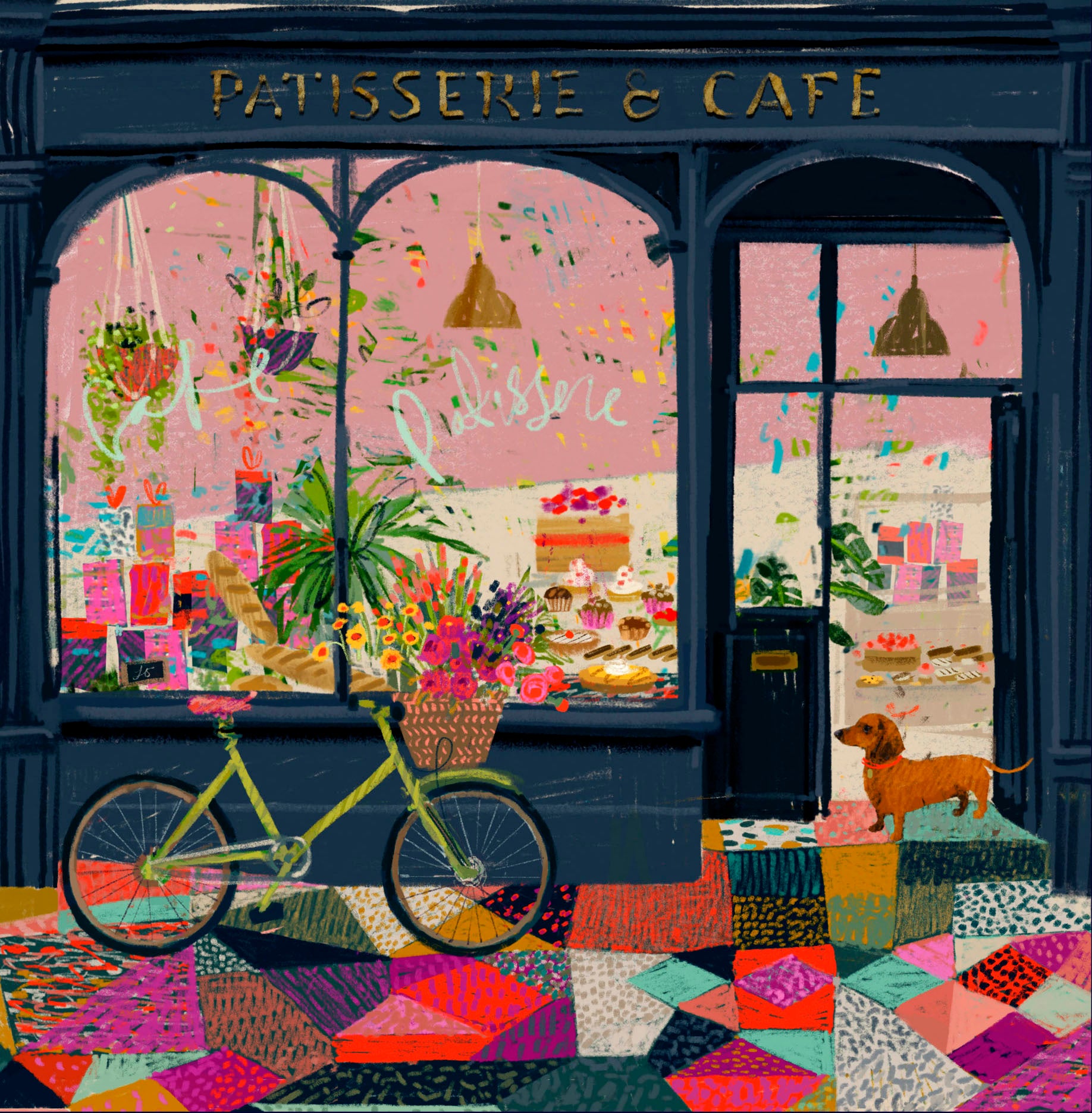 Blank Card - Patisserie
