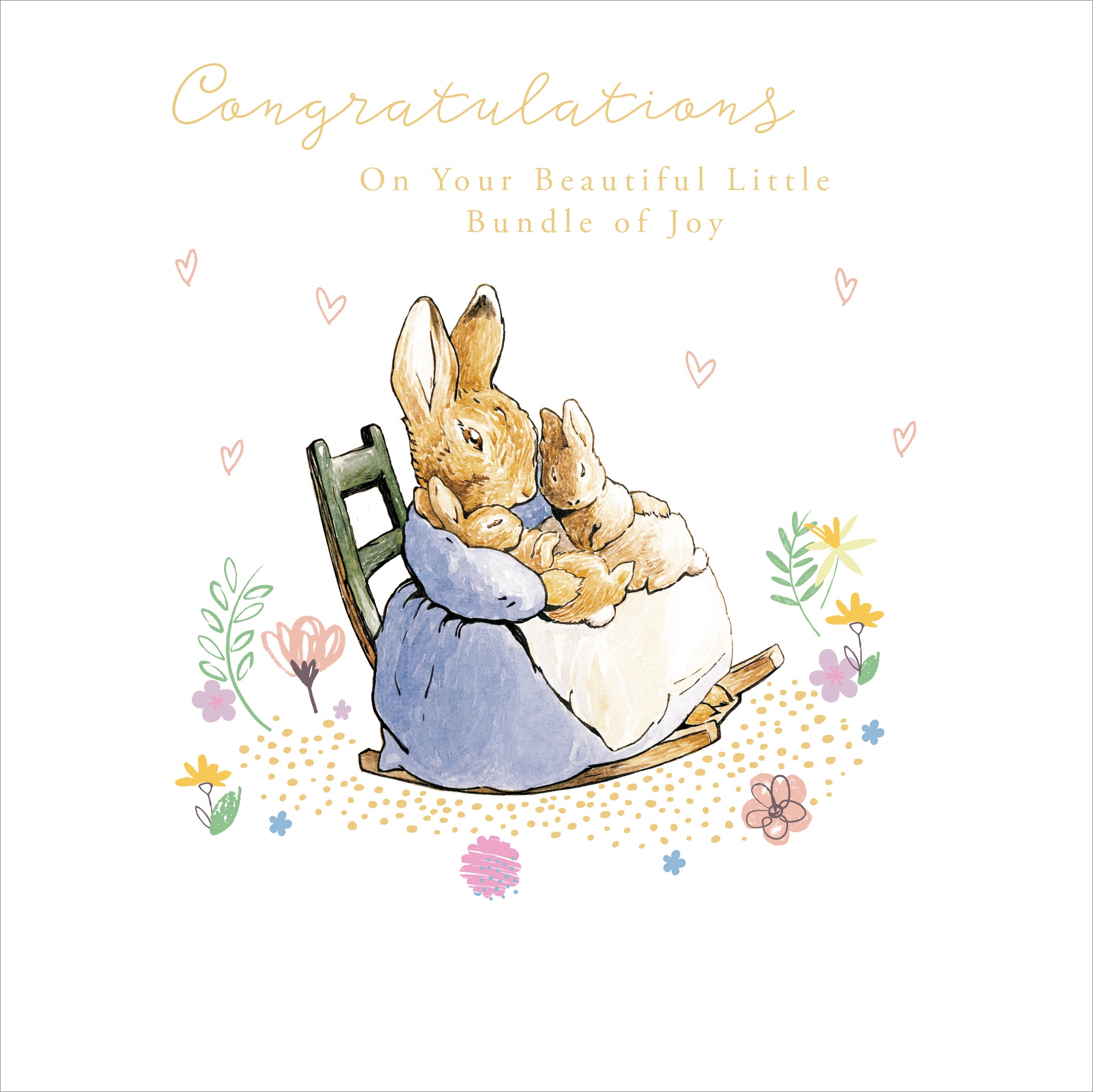 Birth Congratulations - Peter Rabbit