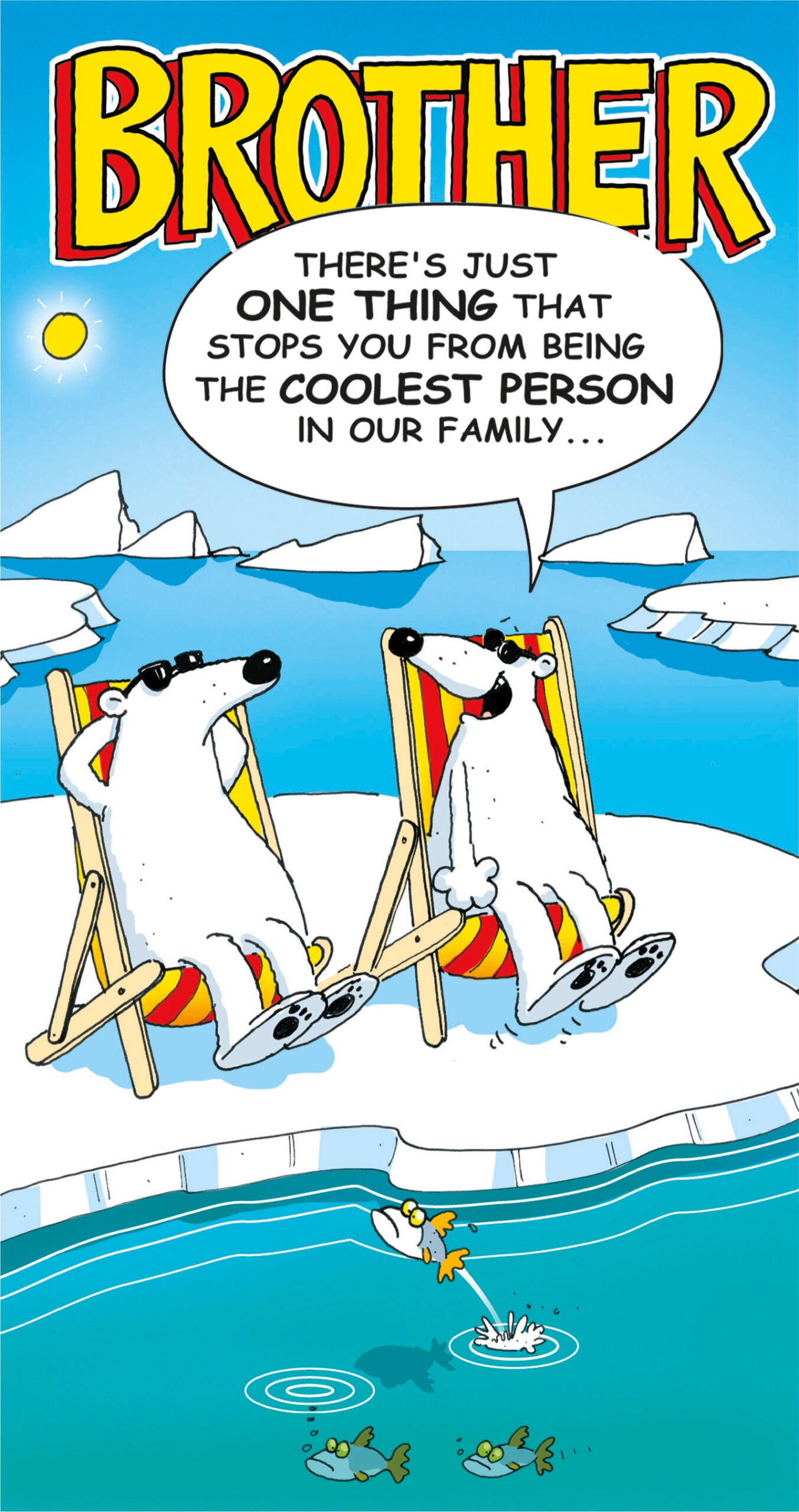 Brother Birthday Polar Bears Humour