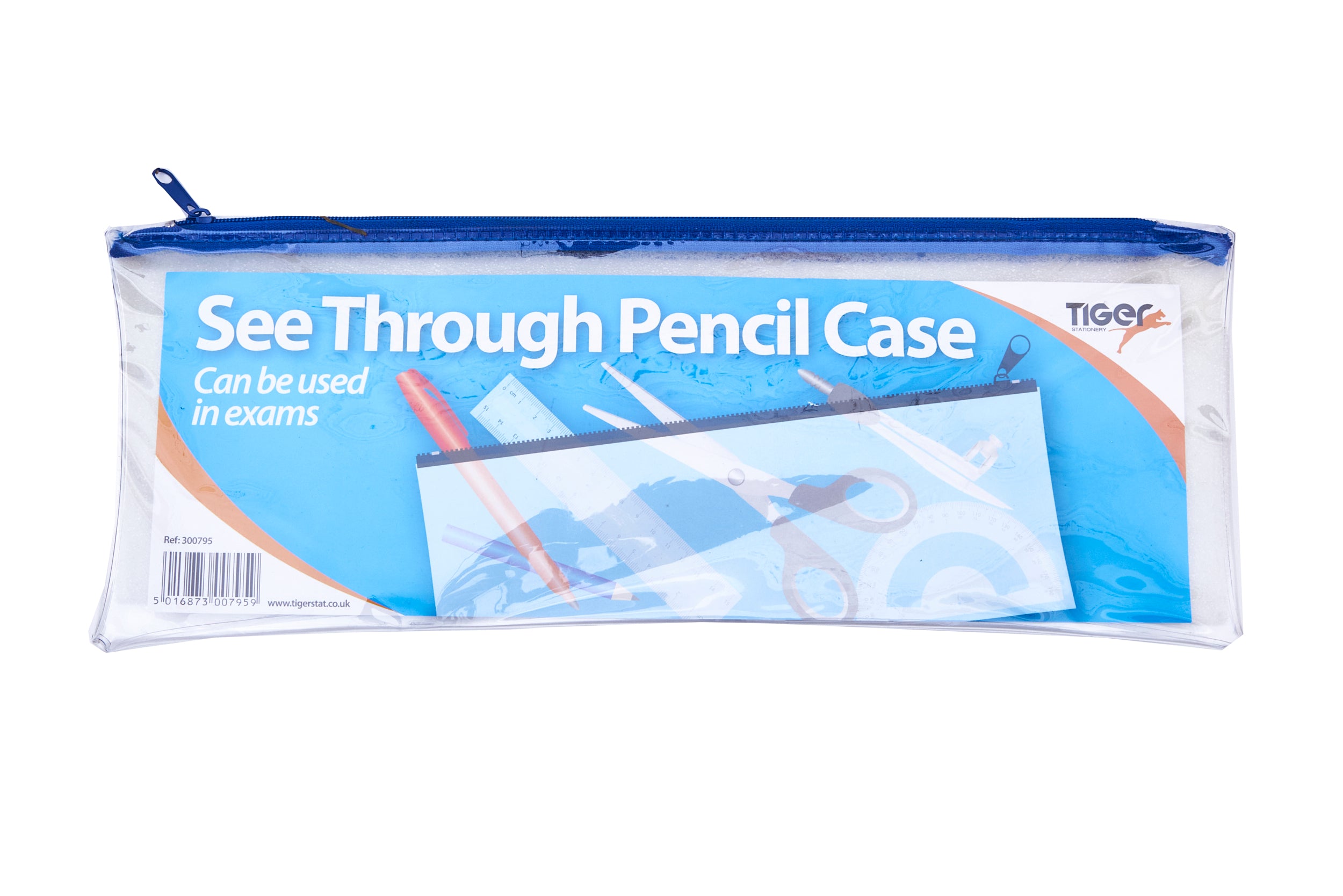 PENCIL CASE LARGE FLAT EXAM